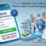 cyberversicherung-cyberattacke-dsgvo-bußgeld